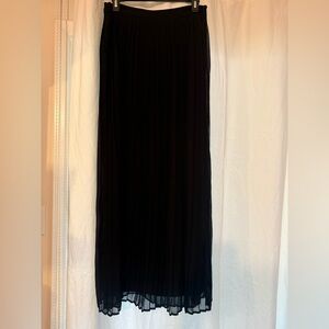 Sabine Black Maxi Skirt